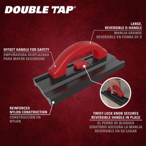 DOUBLE TAP™  REVERSIBLE TAPPING BLOCK