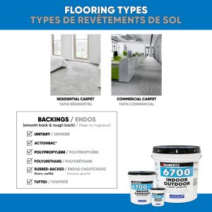 6700 INDOOR/OUTDOOR CARPET ADHESIVE