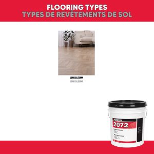 2072 LINOLEUM ADHESIVE
