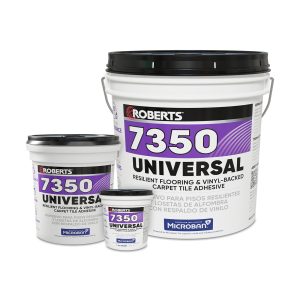 7350 UNIVERSAL RESILIENT FLOORING & VINYL-BACKED CARPET TILE ADHESIVE