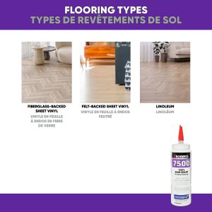 7500 VINYL SEAM SEALER FOR SHEET FLOORING